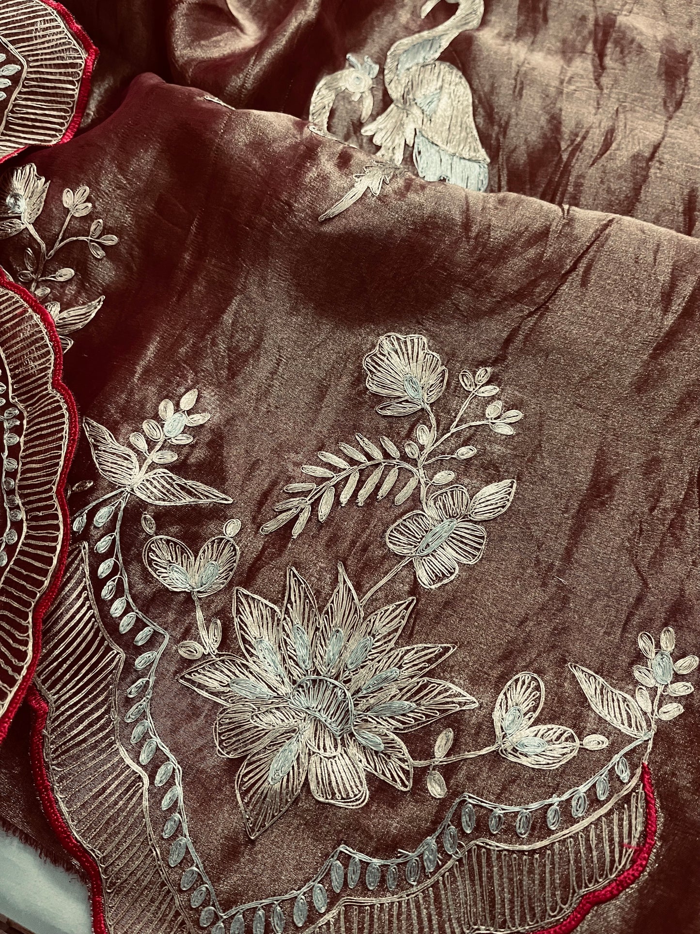 MAHARANI LUXURY TISSUE SILK SUIT MTC0012