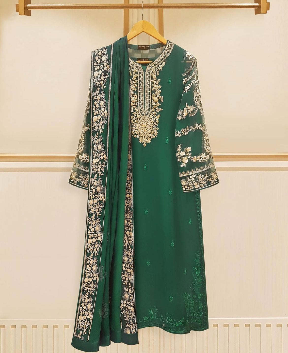 Pure Chiffon 80 Grams Ready to Wear Pakistani Suit CHI0015 Emerald Gre Atharva Heritage - Style for Every Story Pure Chiffon 80 Grams Ready to Wear Pakistani Suit CHI0015 Emerald Gre Atharva Heritage - Style for Every Story