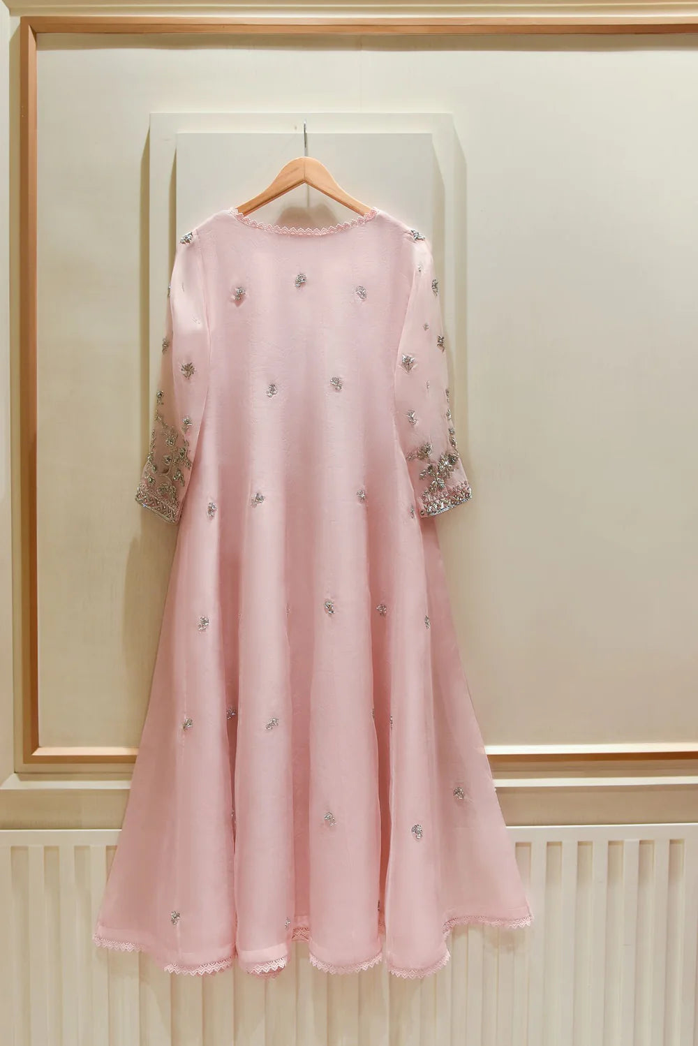 Atharva Heritage Pure Silk Organza Anarkali OAA001