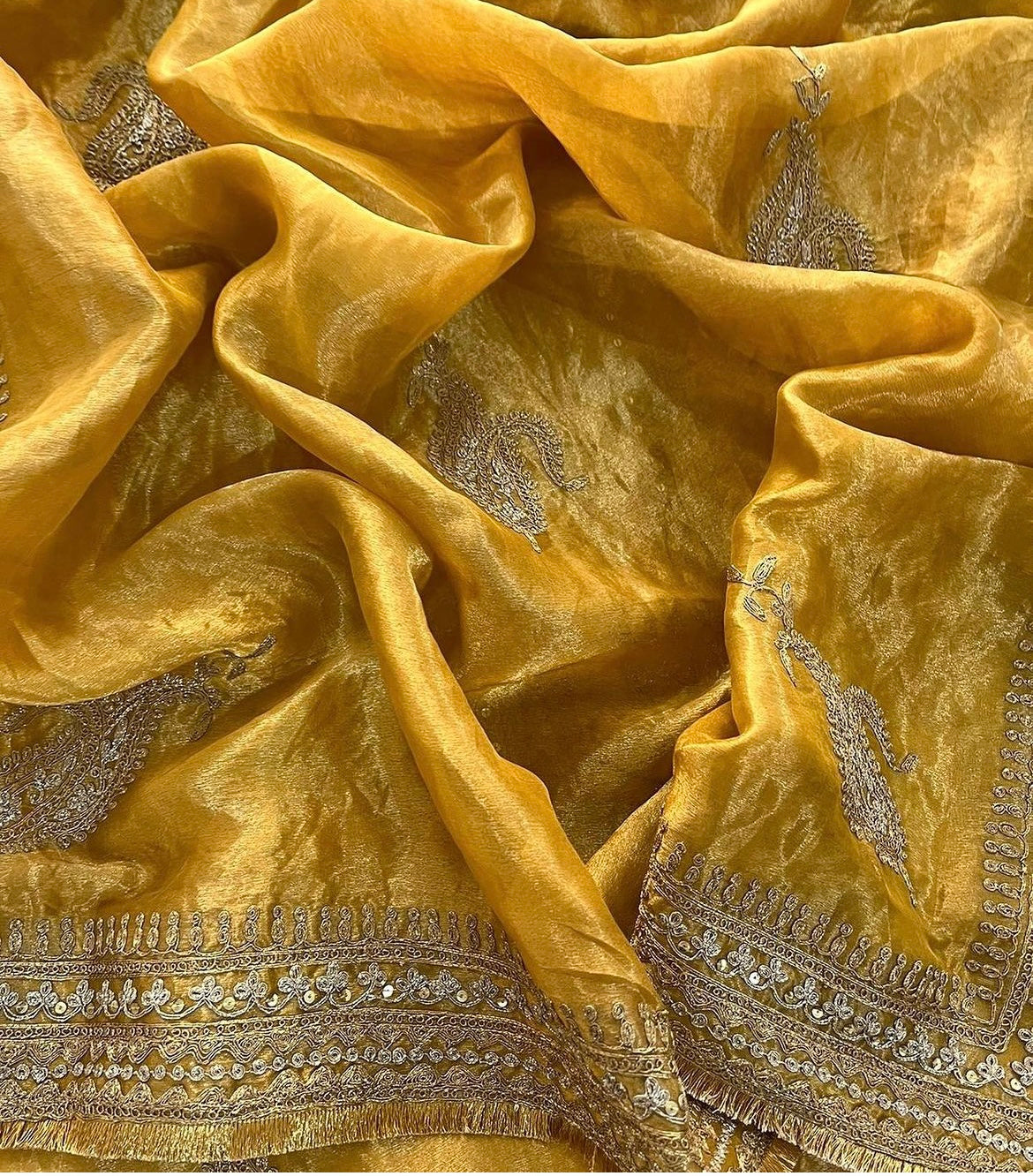 MAHARANI LUXURY TISSUE SILK SUIT MTC002