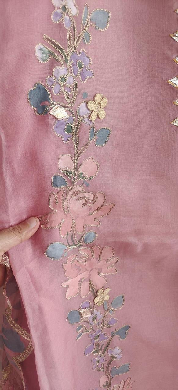 SHEER LUXURY HAND PAINTED SUIT SHEER00981