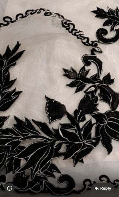 ATHARVA HERITAGE Sheer Luxury Ready to Wear Pakistani Appliqué Suit SLP0507