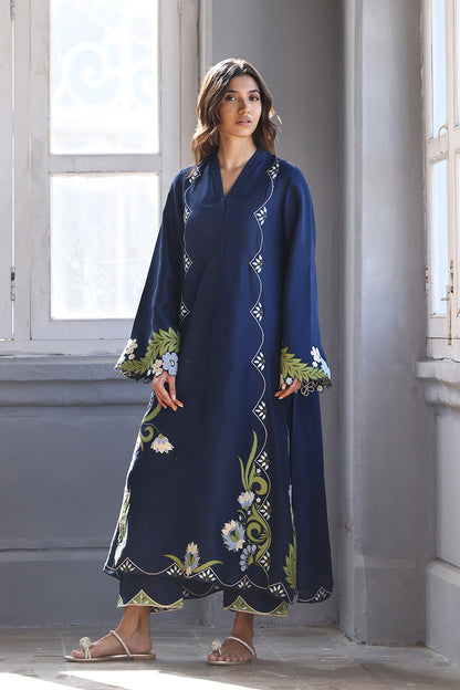 Atharva Heritage Elegant Pure Raw Silk (80g) Pakistani Co-ord Set – Kurta & Pants RWS801