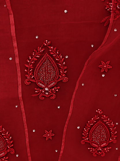 Atharva Heritage Sheer Luxury Premium Lucknowi Collection LUCK0102