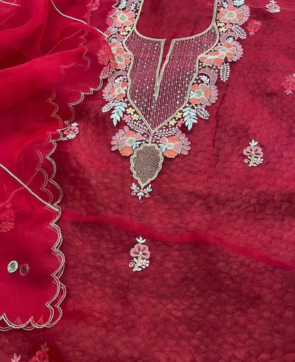 Atharva Heritage Sheer Luxury Premium Lucknowi Collection AHLUC1813
