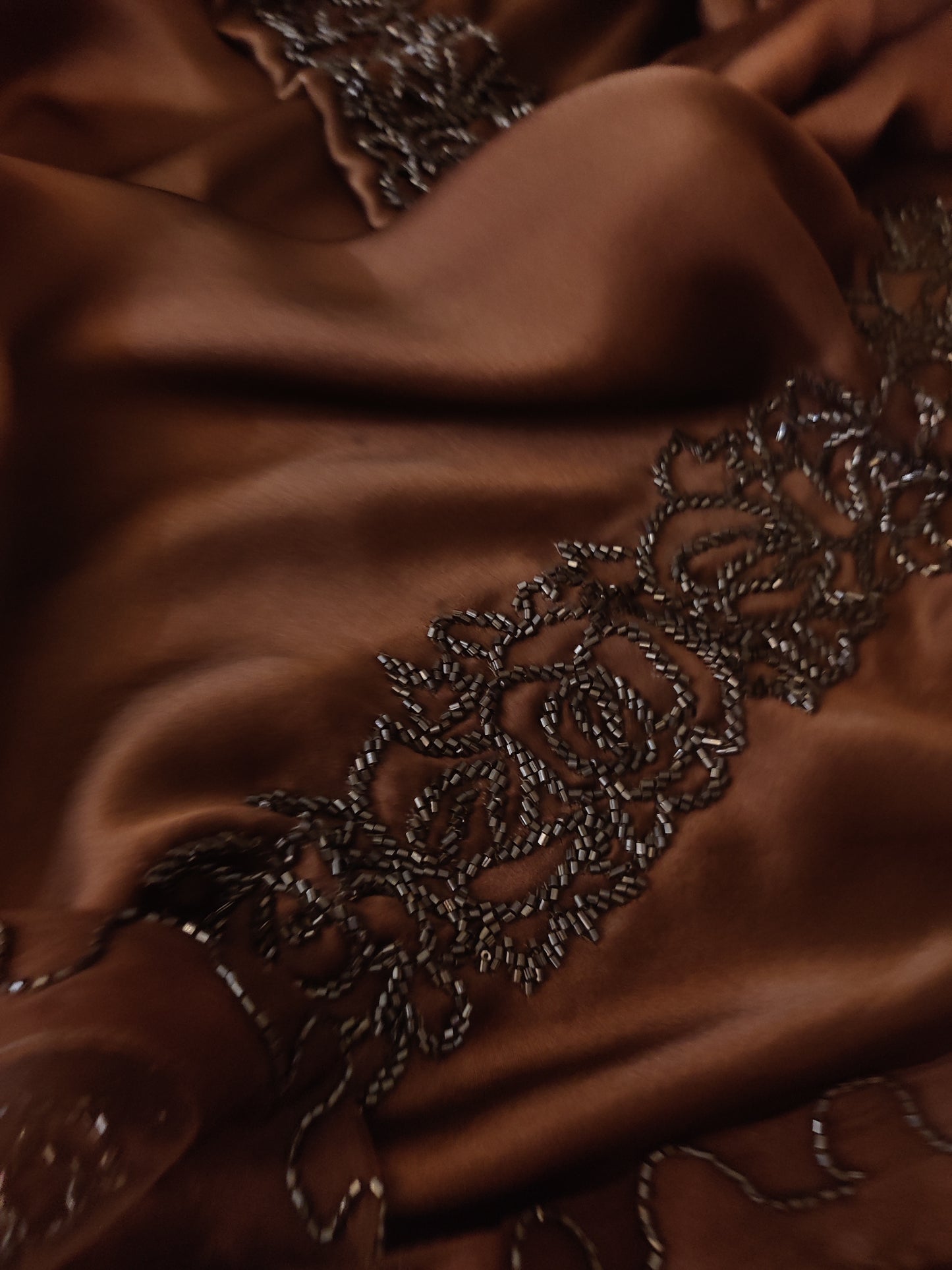 Atharva Luxe – Pure Silk Luxury Kurta Set with Handcrafted Ghera Sleeves & Organza Dupatta PSH0068B
