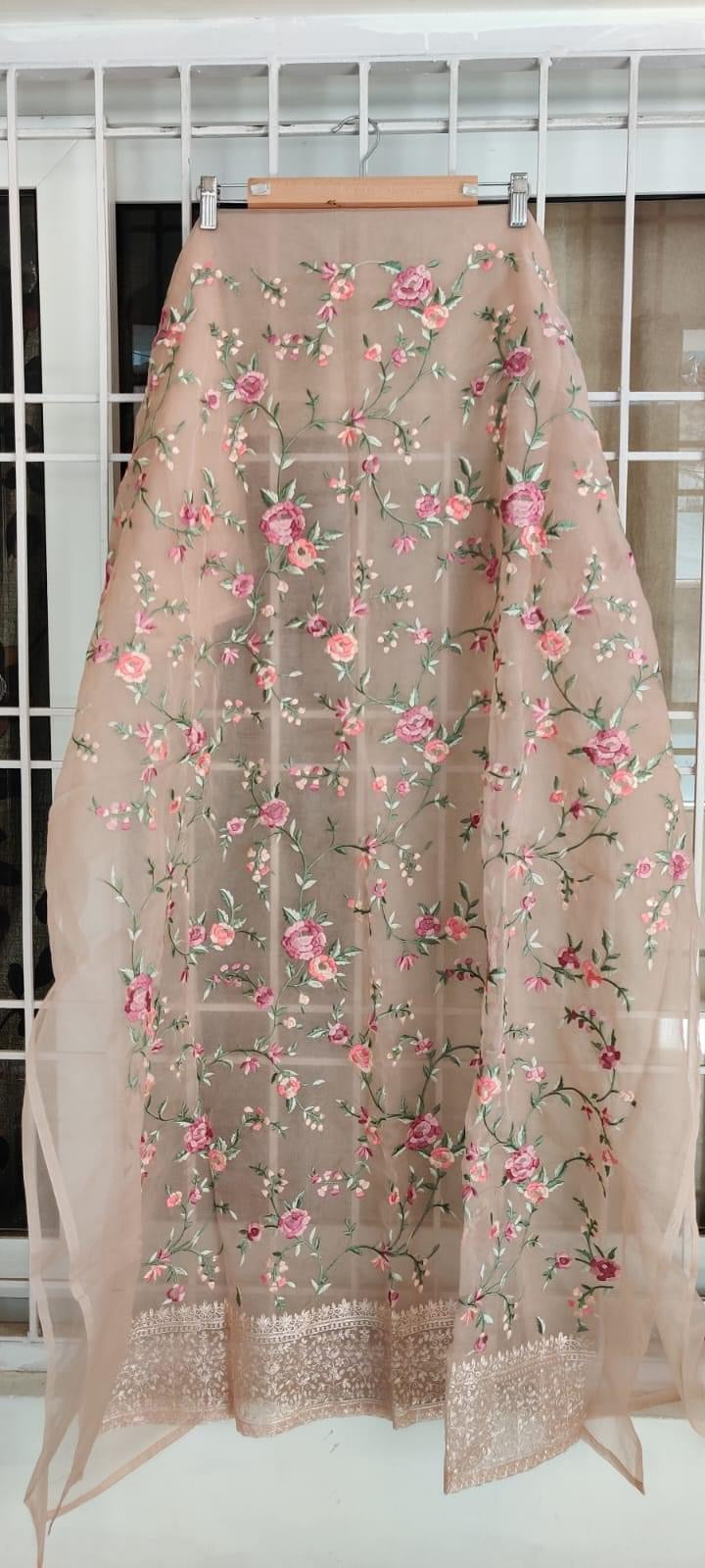 SHEER LUXURY PARSI GARA SUIT SHEER0058