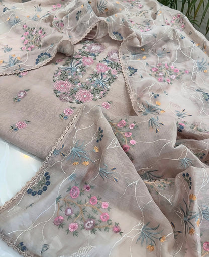 PURE MUL CHANDERI PARSI GARA SUIT MCH0072