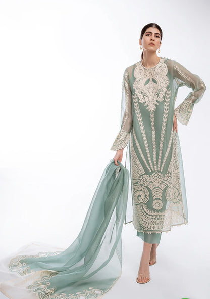 Sheer Luxury Ready to Wear Pakistani Suit SLP0025