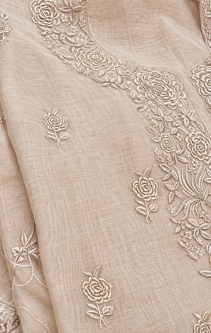 ATHARVA HERITAGE PURE MUL CHANDERI PARSI GARA SUIT MCH0072P