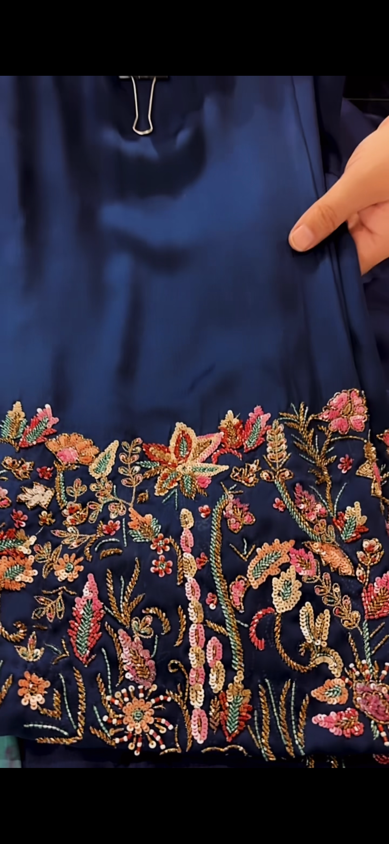 Atharva Heritage The Statement Plazo Pakistani Silk Suit – Hand-Embroidered Luxury AH13187923