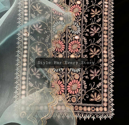 Atharv Heritage – Makmal Collection: The Silk Velvet Regalia MSV151