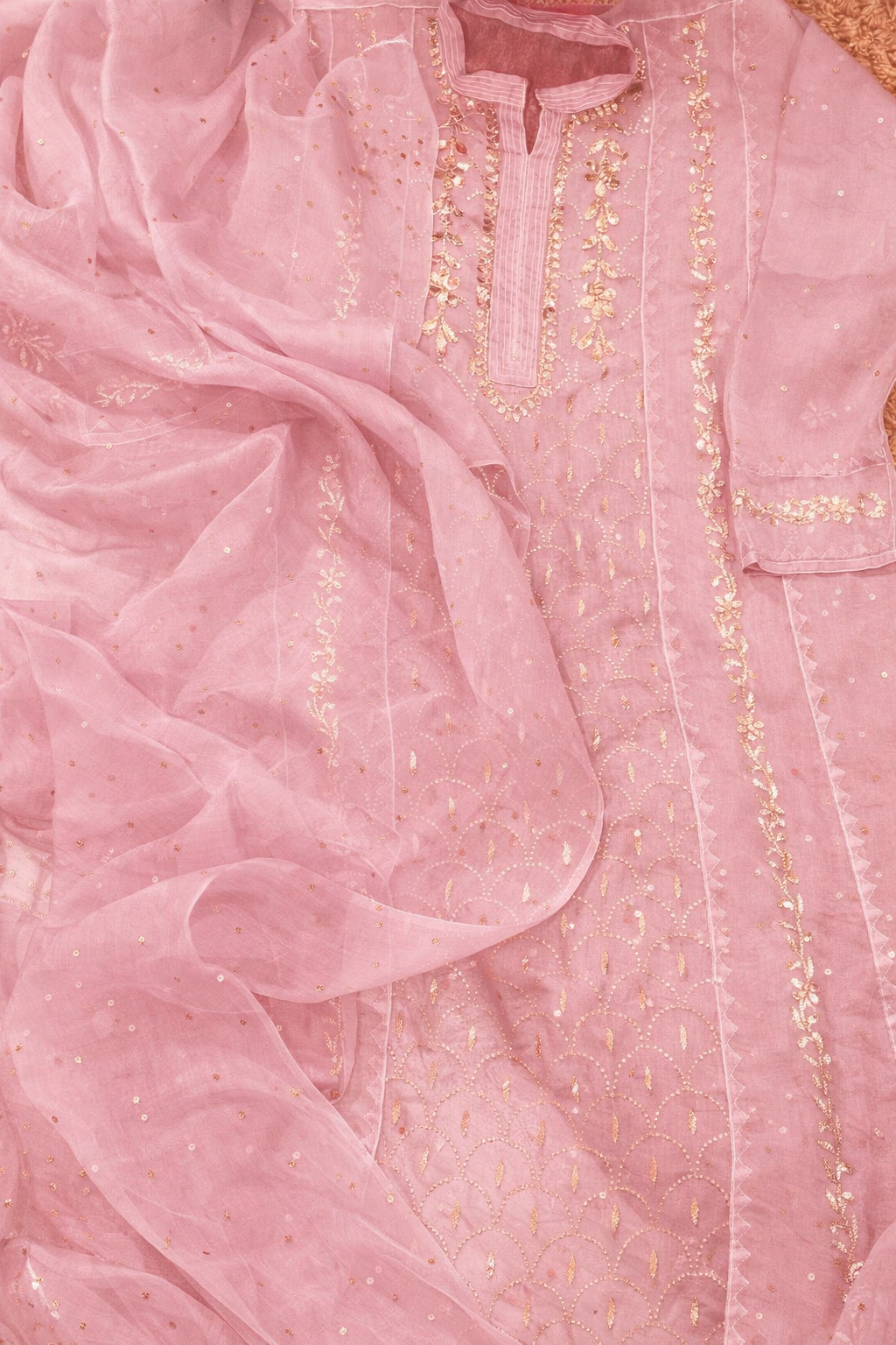 Atharva Heritage Sheer Luxury /Premium Lucknowi Semi Stitched Collection