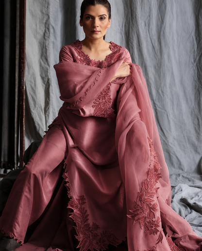 ATHARVA HERITAGE Sheer Luxury Ready to Wear Pakistani Appliqué Suit SLP0507