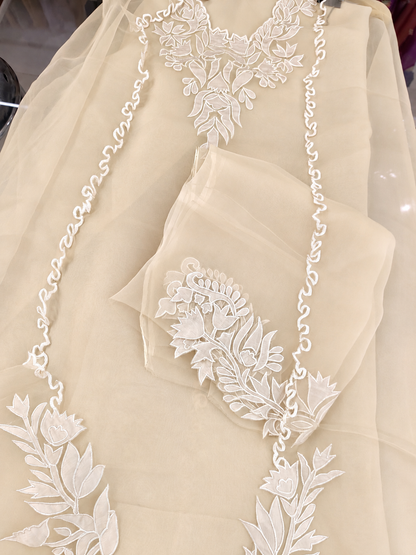 ATHARVA HERITAGE Sheer Luxury Ready to Wear Pakistani Appliqué Suit SLP0507