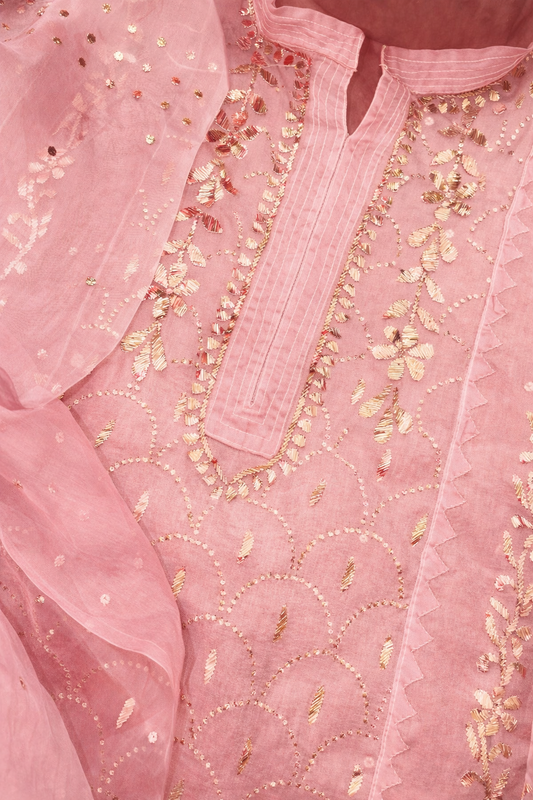 Atharva Heritage Sheer Luxury /Premium Lucknowi Semi Stitched Collection