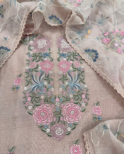 PURE MUL CHANDERI PARSI GARA SUIT MCH0072