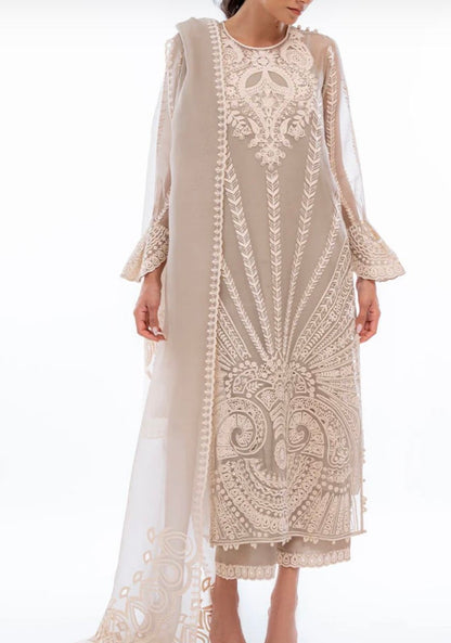 Sheer Luxury Ready to Wear Pakistani Suit SLP0025