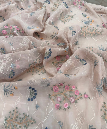 PURE MUL CHANDERI PARSI GARA SUIT MCH0072