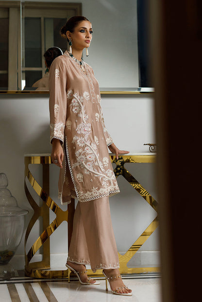 Atharva Heritage Pure silk  80 Grams Pakistani Palm Tree Coord Set PRP0011