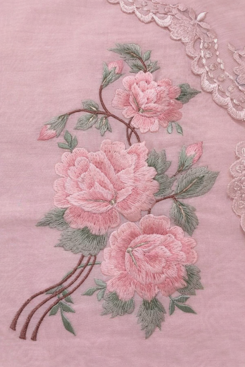 ATHARVA HERITAGE PURE CHANDER SILK  PARSI GARA SUIT CH5424