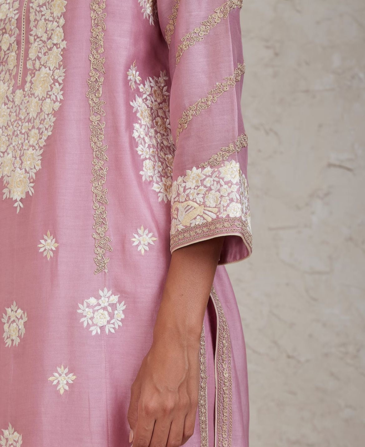 Luxury Pure Chanderi designer A-Line Outsfit CH5992