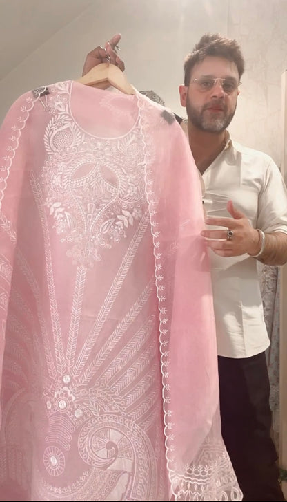Sheer Luxury Ready to Wear Pakistani Suit SLP0025