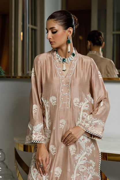 Atharva Heritage Pure silk  80 Grams Pakistani Palm Tree Coord Set PRP0011
