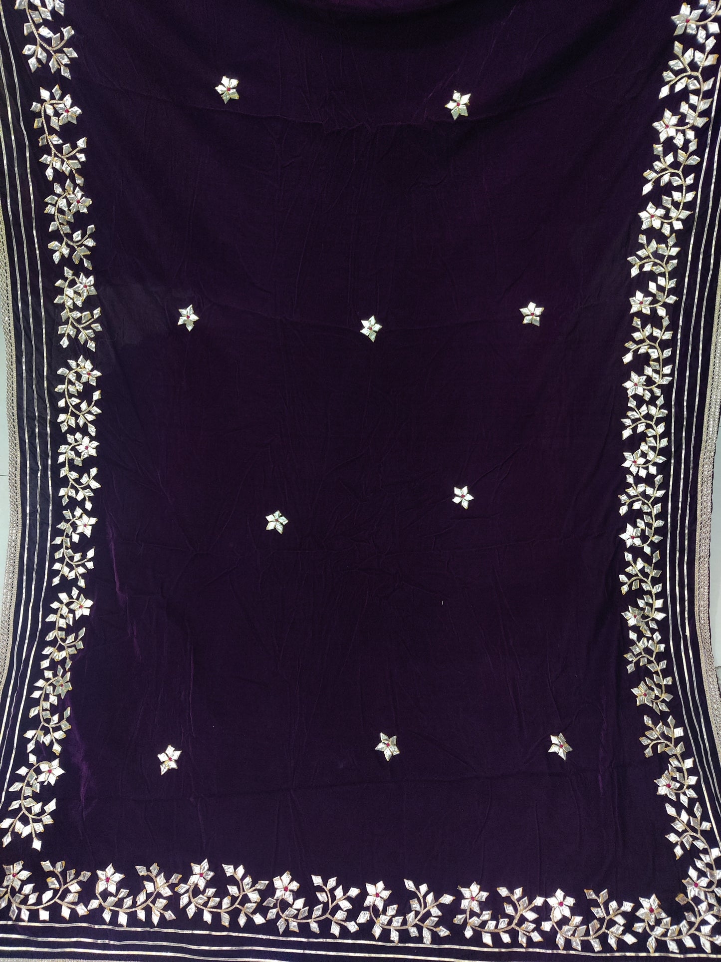 Atharva Heritage/ Hand Embroidered The Winter Velvet 2024 Edits EM1034