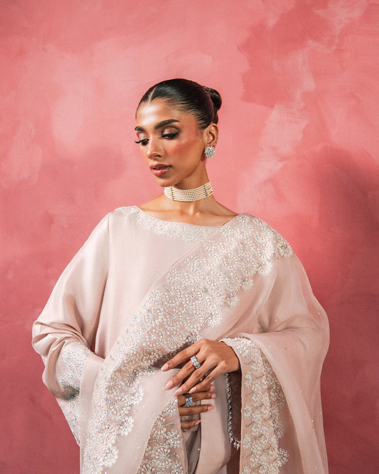 Atharva Heritage “Serenity in Satin – The Champagne Rose Edit” SSTCR161