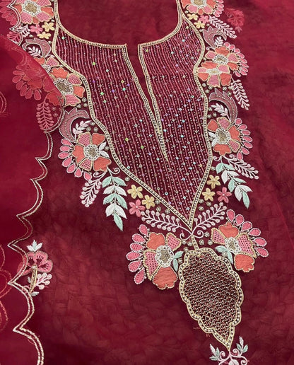 Atharva Heritage Sheer Luxury Premium Lucknowi Collection AHLUC1813