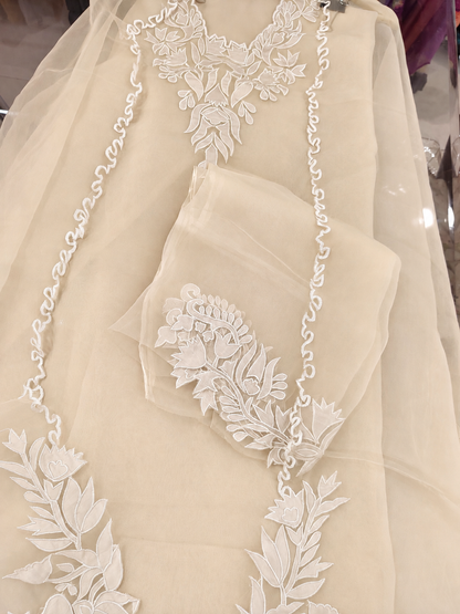ATHARVA HERITAGE Sheer Luxury Ready to Wear Pakistani Appliqué Suit SLP0507