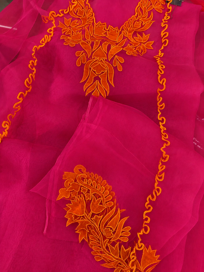 ATHARVA HERITAGE Sheer Luxury Ready to Wear Pakistani Appliqué Suit SLP0507