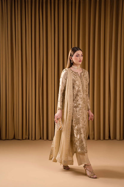 Atharva Heritage ✨ Exquisite Hand Embroidered Pakistani Suit in Pure Hanuman 80 Grams Tissue Silk – A Masterpiece of Luxury & Craftsmanship HTSMK543