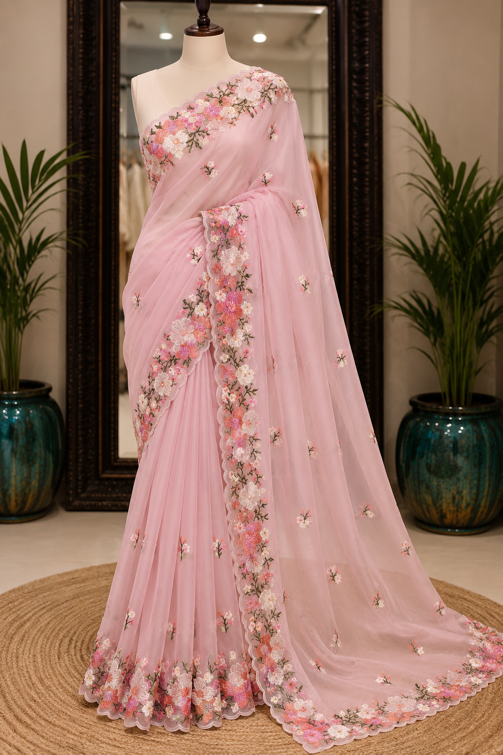 Atharva Heritage Timeless Elegance i – Saree in Pure Silk Organza 40 Grams SSO167
