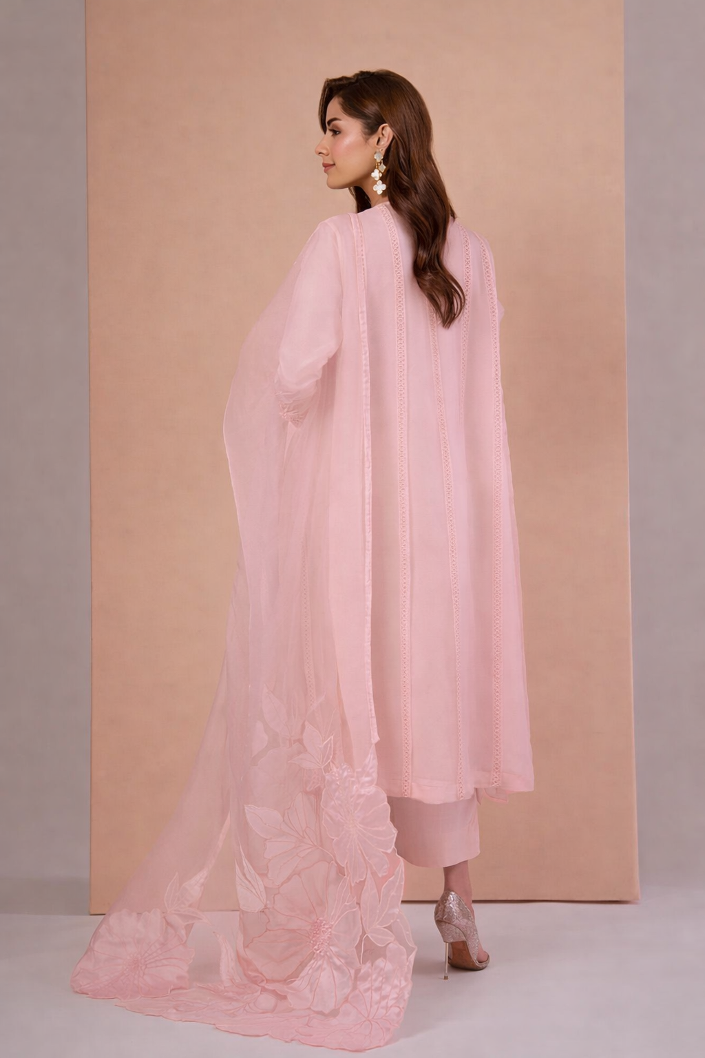 ATHARVA HERITAGE Sheer Luxury Ready to Wear Pakistani Appliqué Suit SLP05055