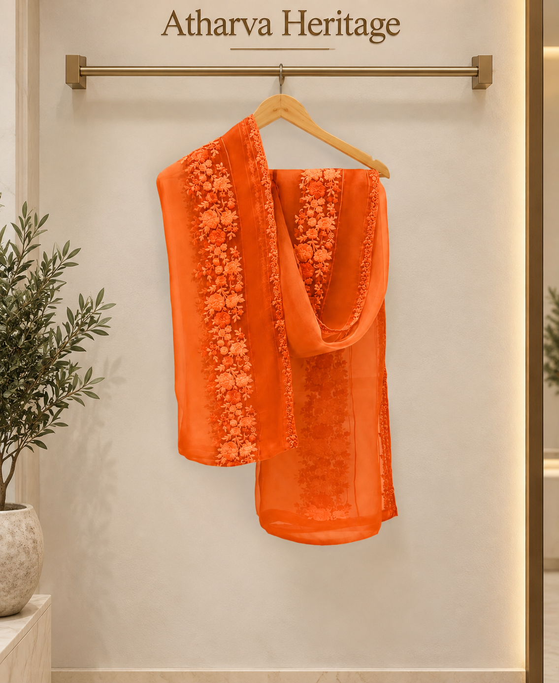 Atharva Heritage Sheer Luxury Ready to Wear Pakistani Suit AH1813-G6