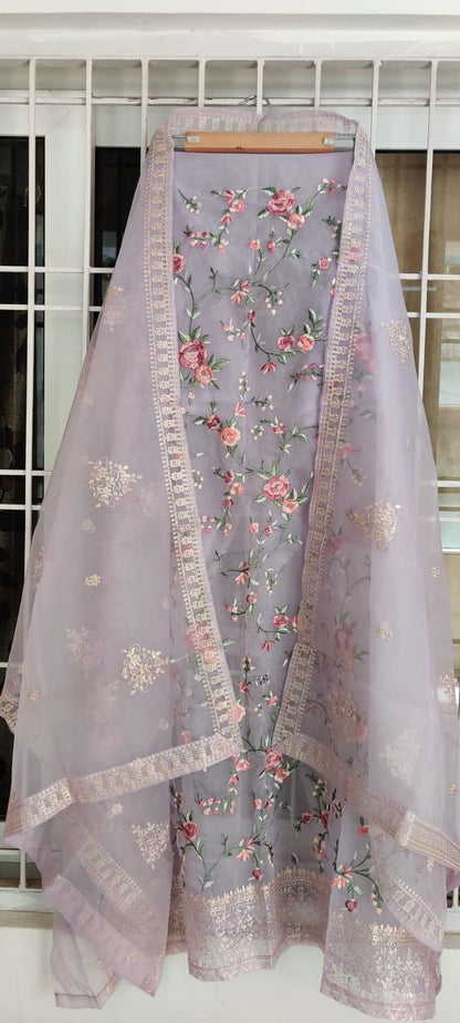 SHEER LUXURY PARSI GARA SUIT SHEER0058