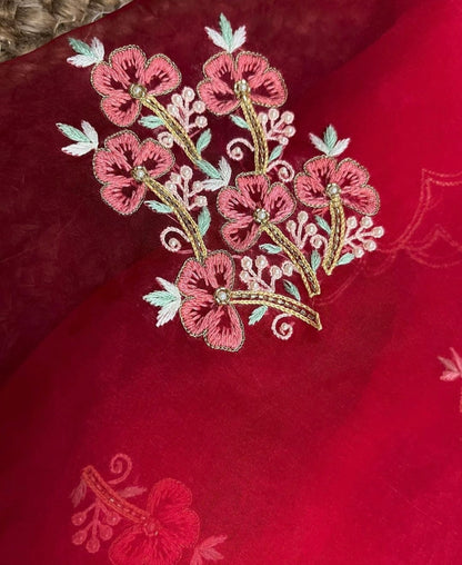 Atharva Heritage Sheer Luxury Premium Lucknowi Collection AHLUC1813