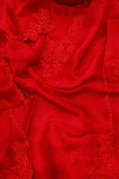 ATHARVA HERITAGE Sheer Luxury Ready to Wear Pakistani Appliqué Suit SLP0507