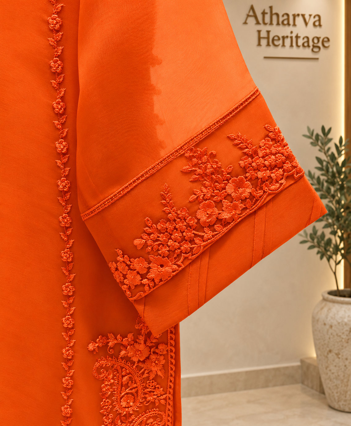 Atharva Heritage Sheer Luxury Ready to Wear Pakistani Suit AH1813-G6