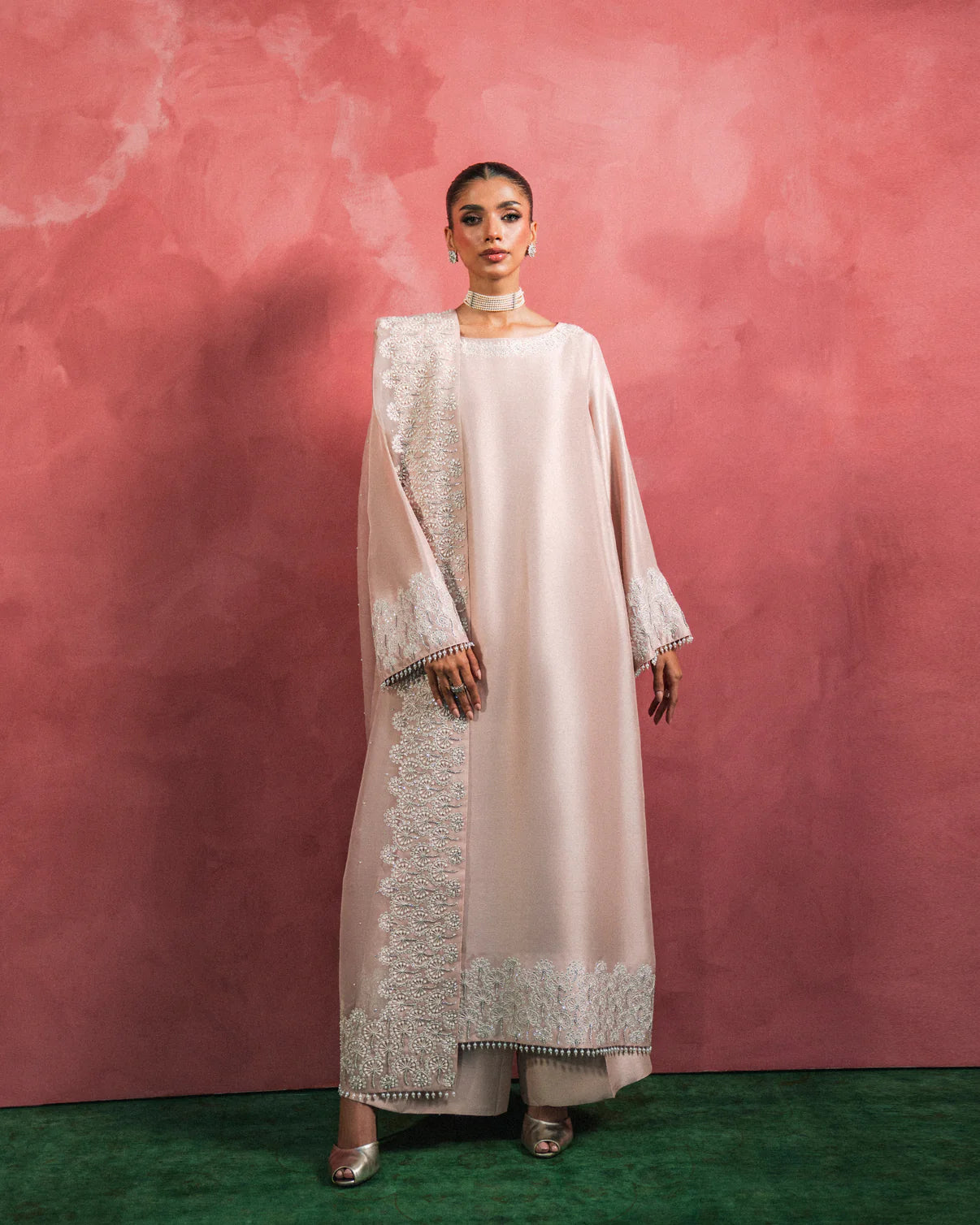 Atharva Heritage “Serenity in Satin – The Champagne Rose Edit” SSTCR161