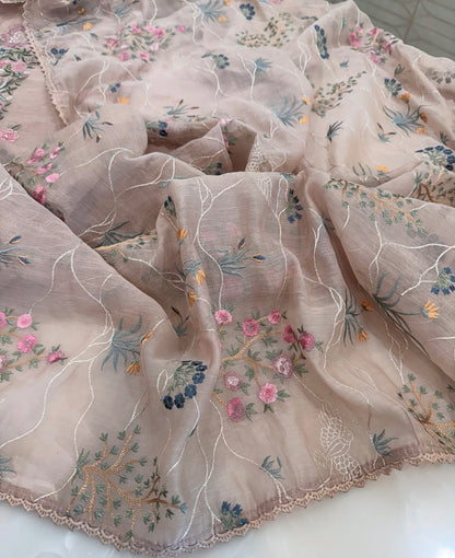 PURE MUL CHANDERI PARSI GARA SUIT MCH0072