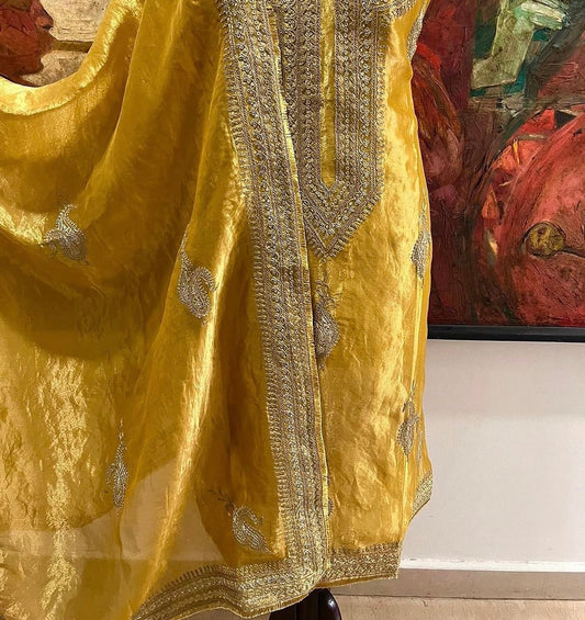 MAHARANI LUXURY TISSUE SILK SUIT MTC002
