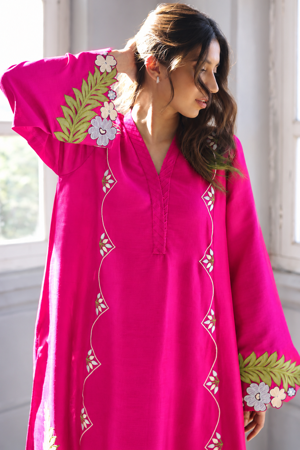 Atharva Heritage Elegant Pure Raw Silk (80g) Pakistani Co-ord Set – Kurta & Pants Complimentary Dupatta RWS801