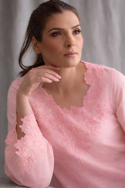 ATHARVA HERITAGE Sheer Luxury Ready to Wear Pakistani Appliqué Suit SLP0507