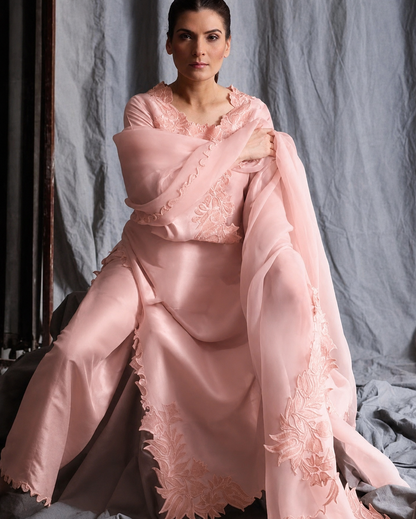ATHARVA HERITAGE Sheer Luxury Ready to Wear Pakistani Appliqué Suit SLP0507