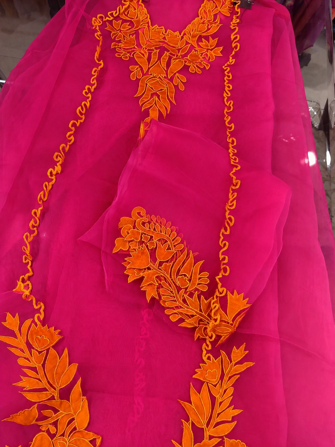 ATHARVA HERITAGE Sheer Luxury Ready to Wear Pakistani Appliqué Suit SLP0507