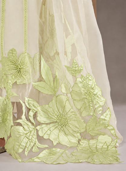 ATHARVA HERITAGE Sheer Luxury Ready to Wear Pakistani Appliqué Suit SLP05055