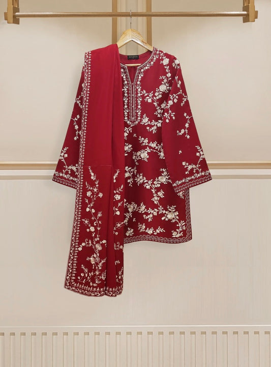 Pure Lawn Ready to Wear Pakistani Suit L1008 Floral Embroidery